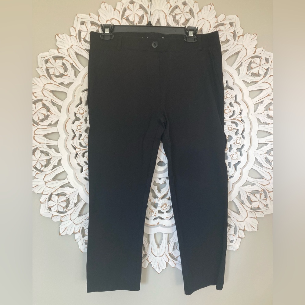 Betabrand Black Capris Large